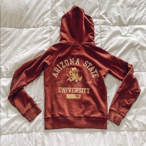 PINK Arizona State University zip-up